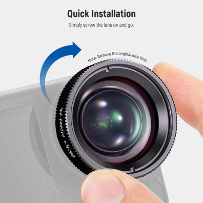 NEEWER 2x Macro Lens for DJI Osmo Action 5 Pro and Action 4