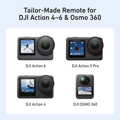 TELESIN Bluetooth Remote for DJI Osmo Action 4 / 5 / 6
