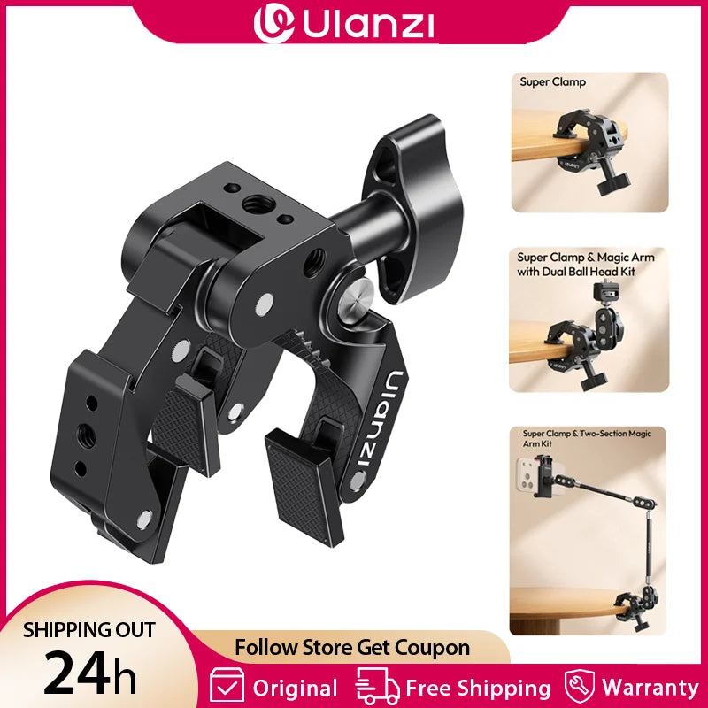 Ulanzi CO78 Super Clamp Magic Arm Kit - Magic Arm Kit1