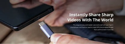 PGYTECH CreateMate High-Speed Card Reader Case