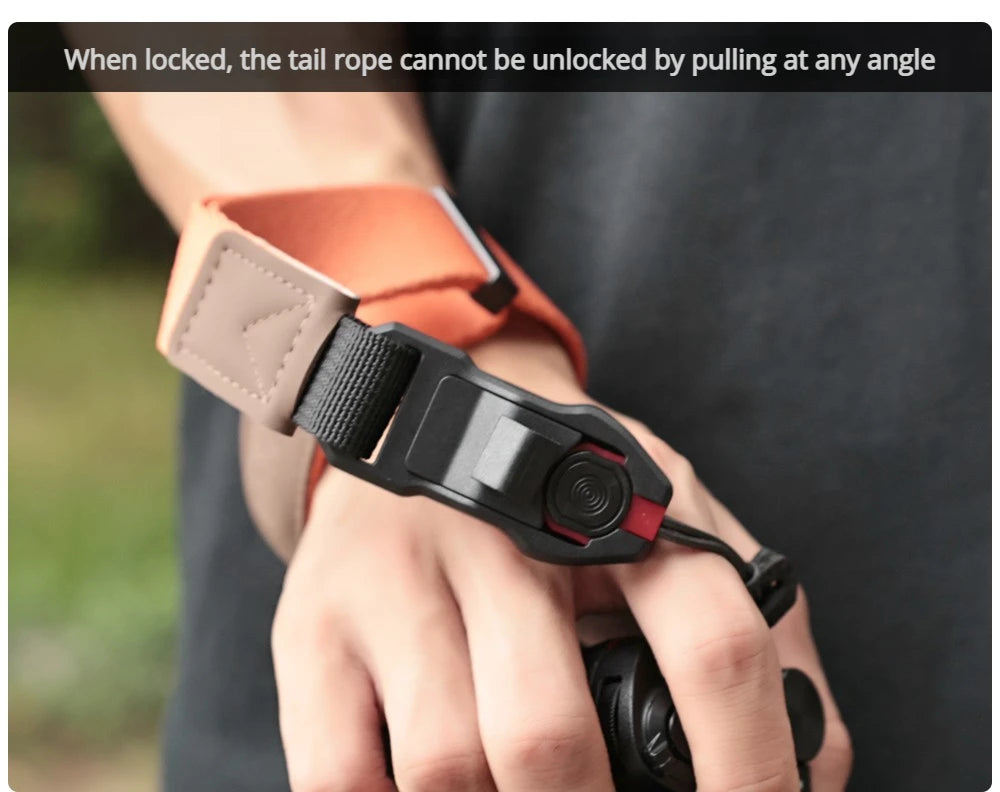 Magnetic Quick Release Camera Wrist Strap