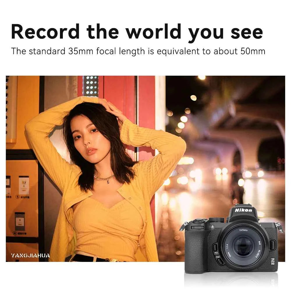 7artisans 35mm f/1.4 Mark II APS-C Manual Focus Lens