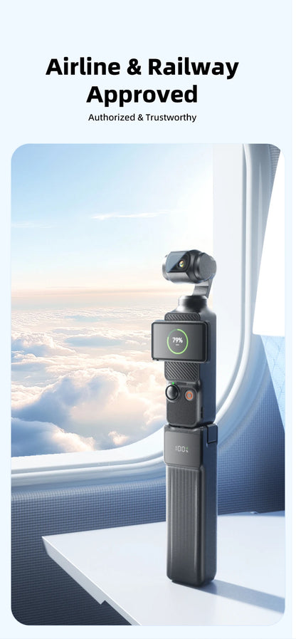 NOHON Battery Handle for DJI Osmo Pocket 3 / 4