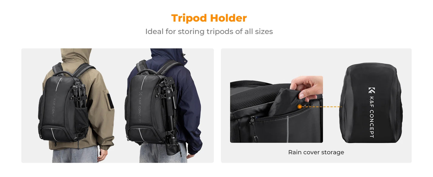 K&F Concept 25L Waterproof Camera Backpack