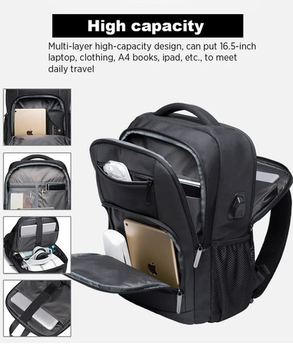 BANGE Lightweight 15.6-Inch USB Laptop Backpack