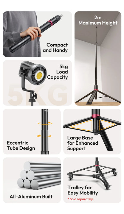 Ulanzi AT-05 2m Light Stand for COB Lights