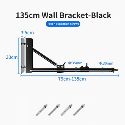 135–170cm Wall-Mount Studio Boom Arm