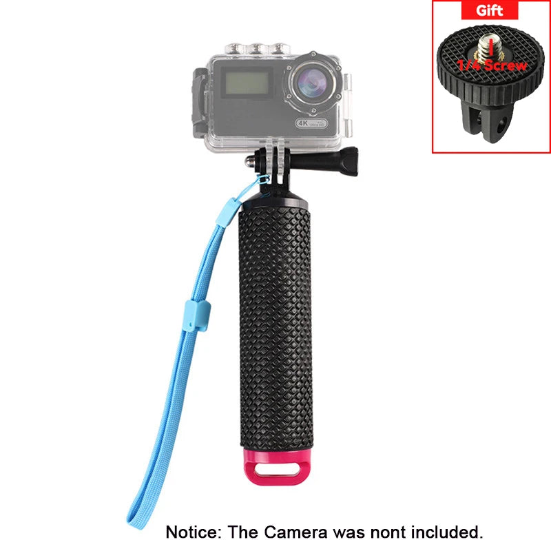 Floating Hand Grip for GoPro, DJI and Insta360 Action Cameras