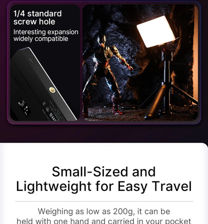 Ulanzi VL120 RGB LED Video Light - W VL120 RGB Set