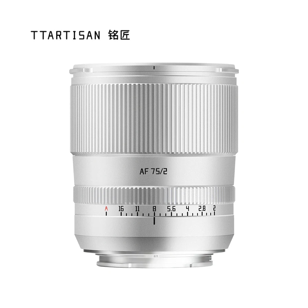 TTArtisan AF 75mm f/2 Full Frame Autofocus Lens