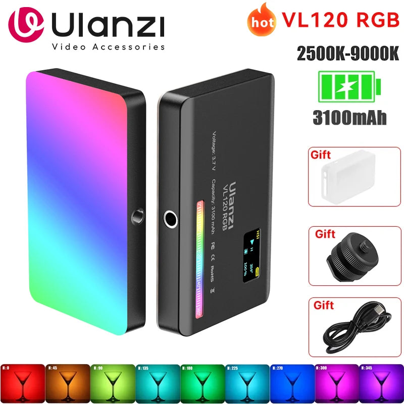 Ulanzi VL120 RGB LED Video Light