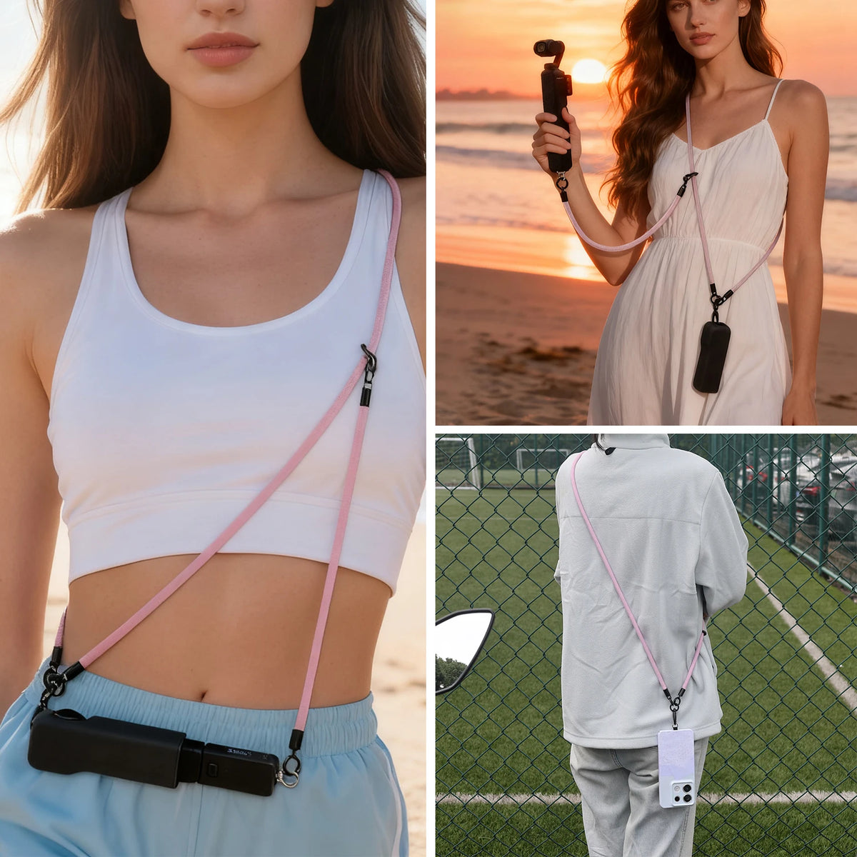Neck, Shoulder & Wrist Strap for DJI Osmo Pocket 2 / 3