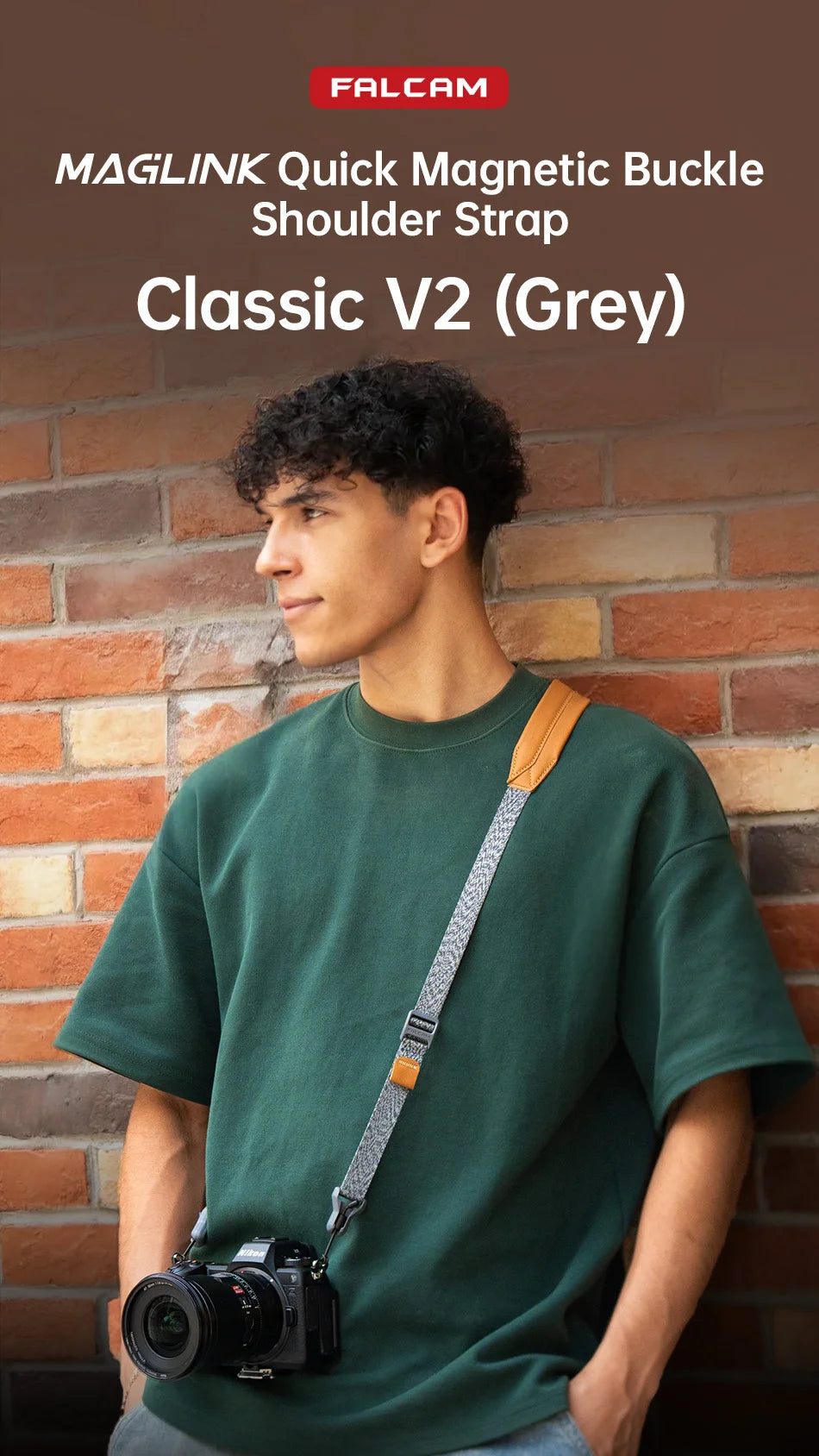 Ulanzi Falcam Maglink Classic V2 Magnetic Camera Shoulder Strap