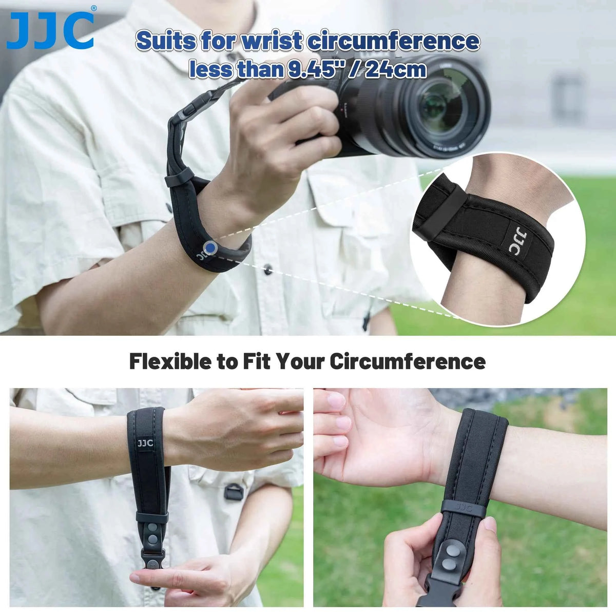 JJC Quick Release Camera Hand Wrist Strap