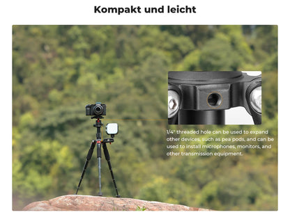 K&F 52cm Desktop Mini Tripod with Ball Head