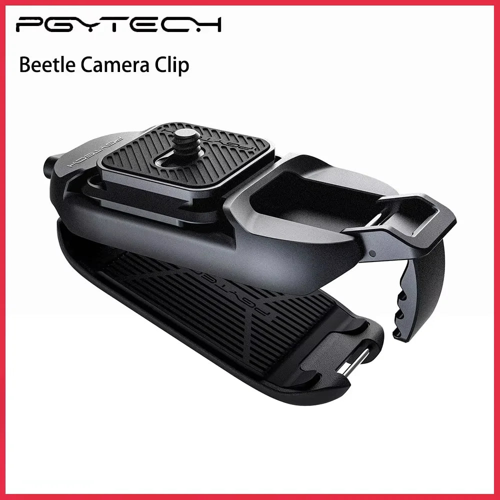 PGYTECH Beetle Camera Clip with Quick Release Plate