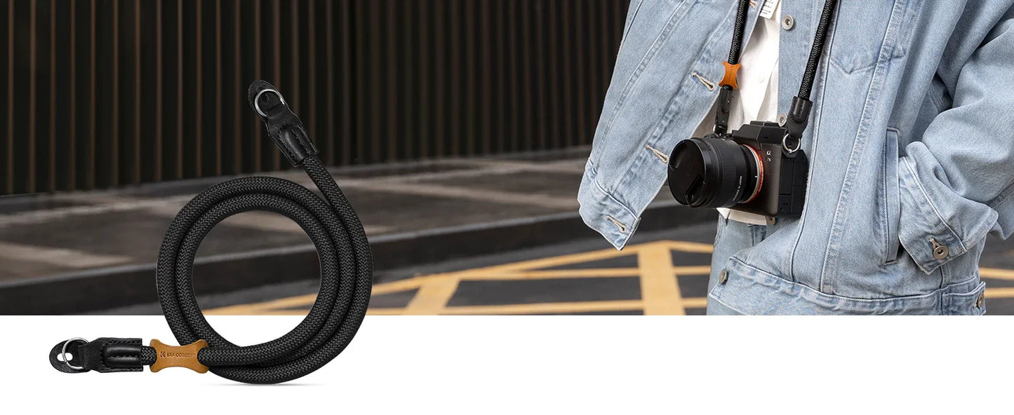 K&F Concept 100cm Round Rope Camera Neck Strap