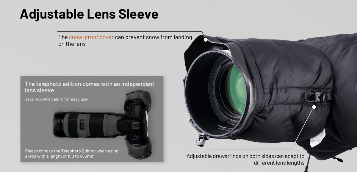 PGYTECH Insulated Cold Weather Camera Cover