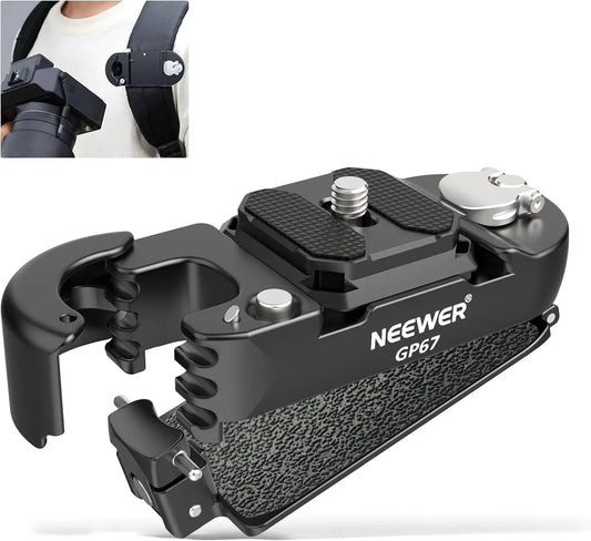 NEEWER GP67 Camera Carry Clip with Quick Release Plate