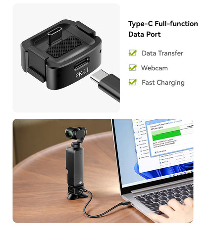 Ulanzi Mini Tripod & ARRI Base for DJI Osmo Pocket 3