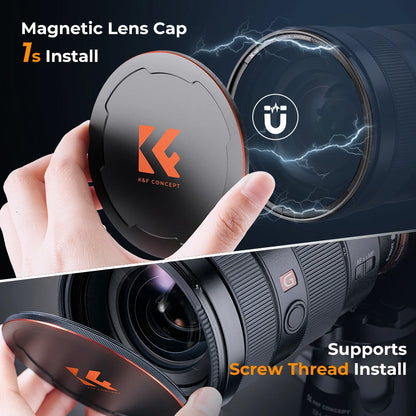 K&F Magnetic HD CPL Lens Filter with Lens Cap
