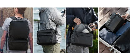 K&F Concept 22L 2-in-1 Camera Backpack & Shoulder Bag