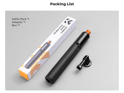 K&F 120cm Invisible Selfie Stick for Action Cameras