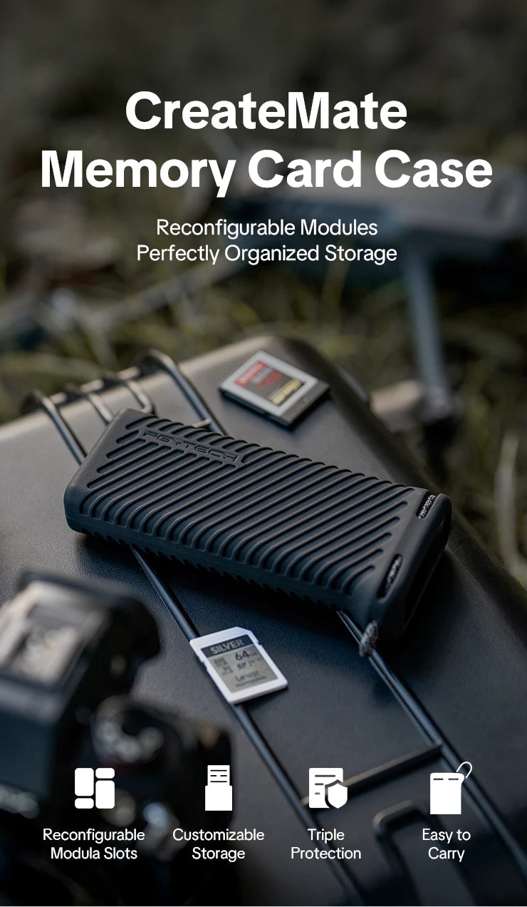 PGYTECH CreateMate Memory Card Case