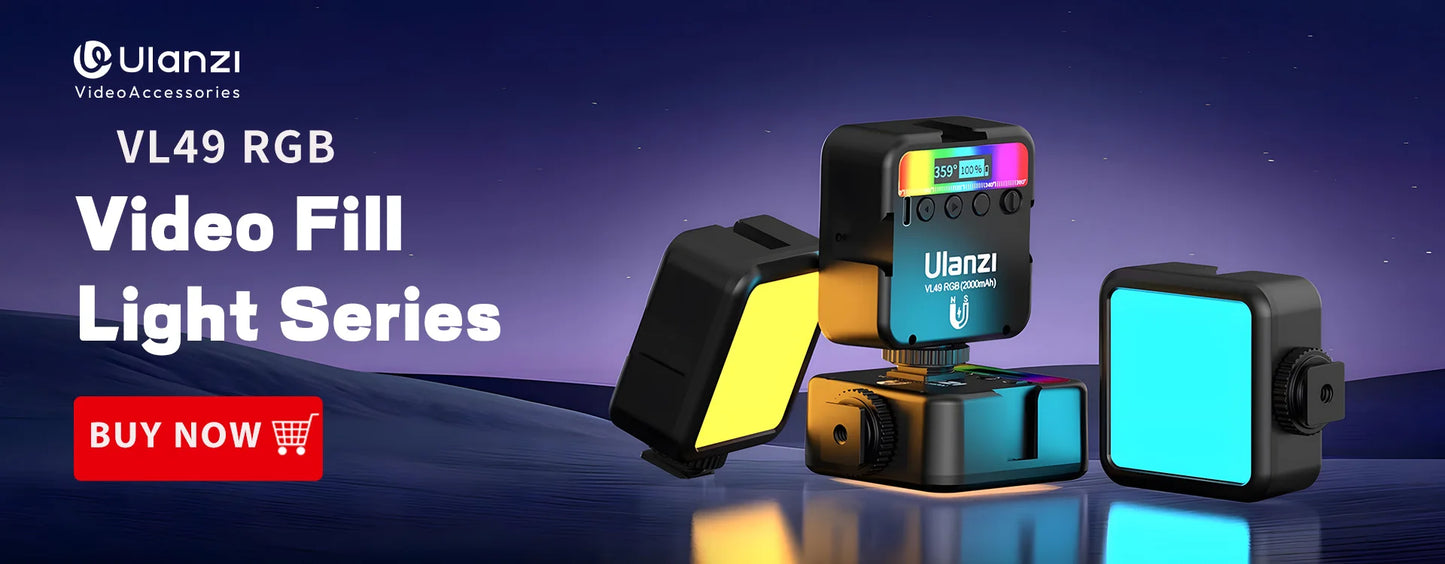 Ulanzi VL49 Mini LED Video Light