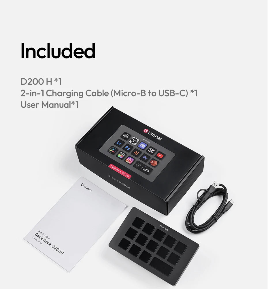 Ulanzi D200 / D200H Stream Controller