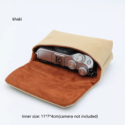 Compact Camera Storage Pouch for Sony, Canon & Olympus