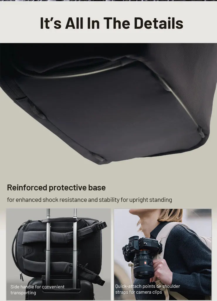 PGYTECH OneGo Lite Camera Backpack - 16L black