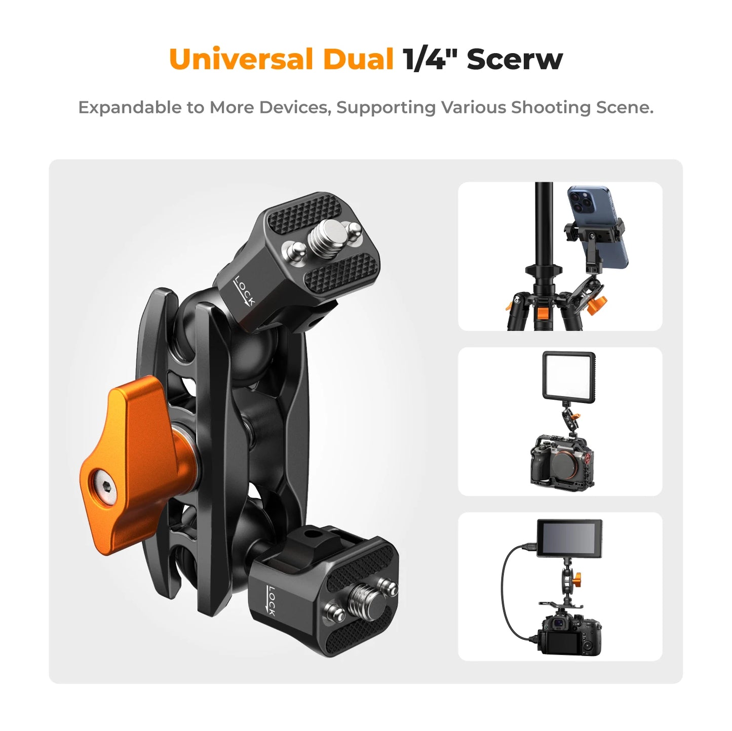 K&F Super Clamp & Magic Arm Mount