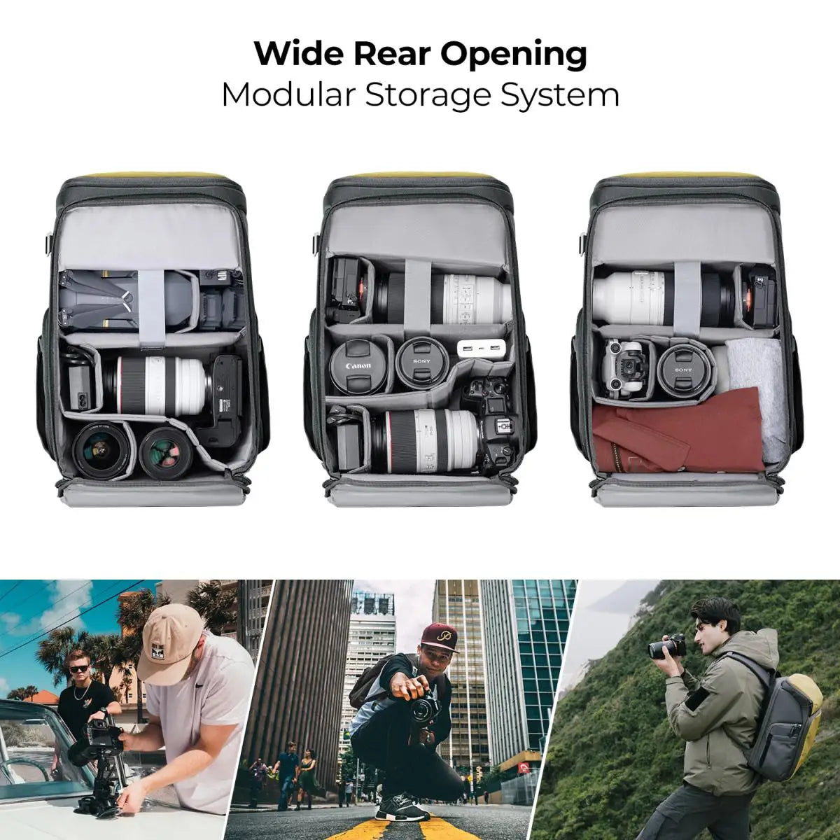 K&F Concept 25L Professional Camera Backpack