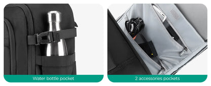 BAGSMART Rolling Camera Bag Backpack