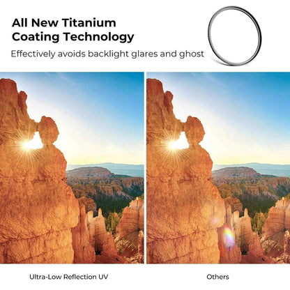 K&F Concept Ultra-Low Reflection UV Lens Filter
