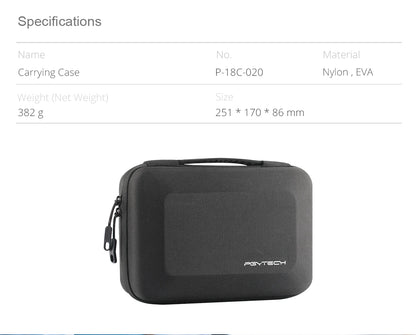 PGYTECH Carrying Case for DJI Pocket & Action Cameras