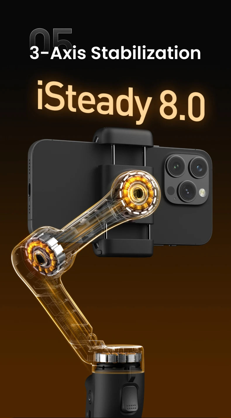 Hohem iSteady X3 SE Foldable Smartphone Gimbal
