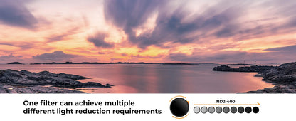 K&F Concept Variable ND Lens Filter - 49mm