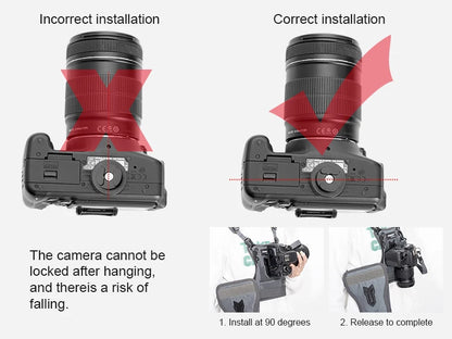 FOMITO Dual Camera Harness & Chest Carry System