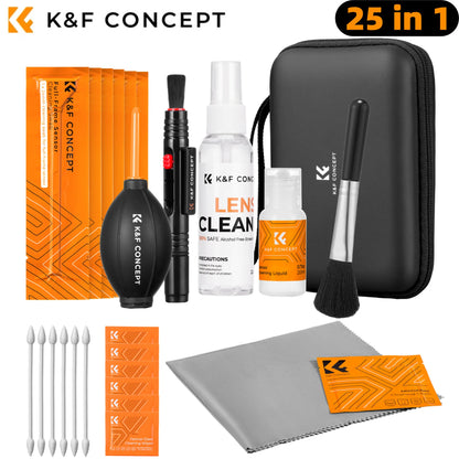 K&F Concept 25-in-1 Camera Sensor Cleaning Kit