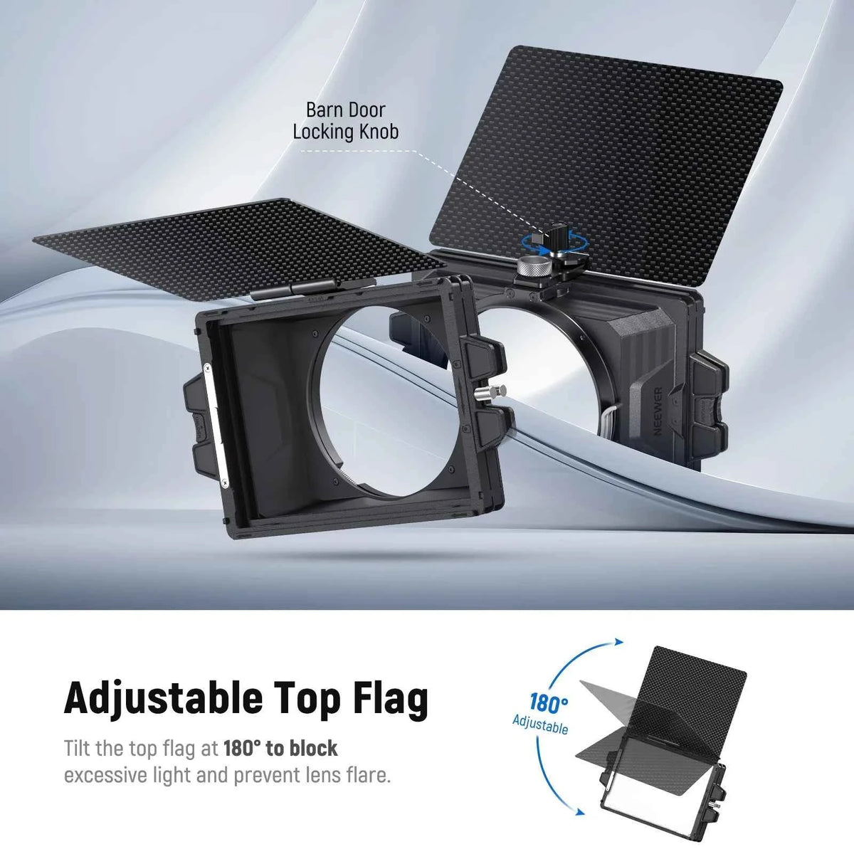 K&F Concept PG002 Mini Matte Box 82mm