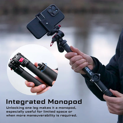 Freewell 1.5m Carbon Fibre Travel Tripod