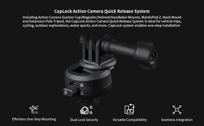 PGYTECH CapLock Bike & Motorcycle Handlebar Mount