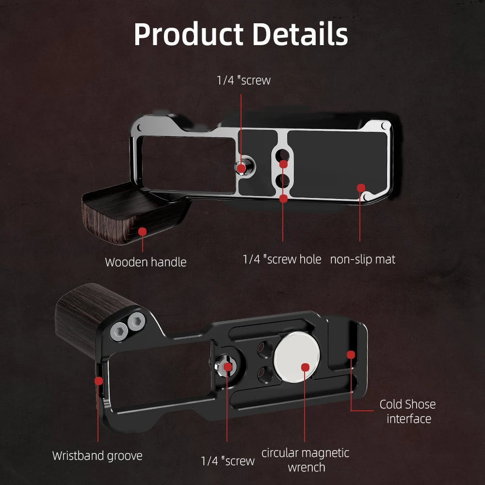 Flymile Grip & Thumb Rest System for Fujifilm X-M5