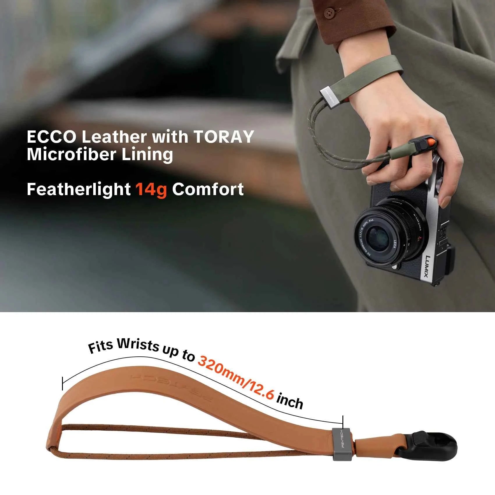 PGYTECH Camera Wrist Strap Slim Vintage