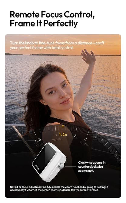Ulanzi VM02 Wireless Selfie Monitor for Smartphones