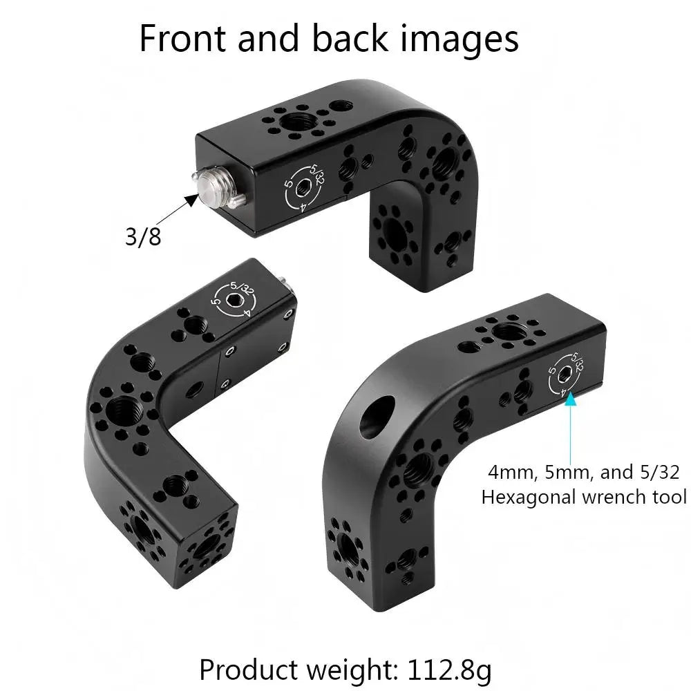 Camera Hub Essentials ARRI-Style Camera Top Handle - Black 112.3mm