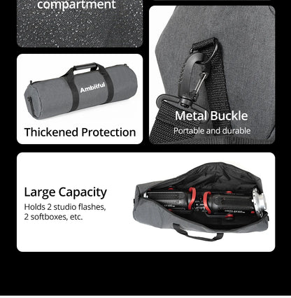 Padded Tripod & Monopod Carrying Case 50–140cm