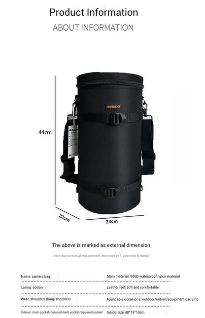 Shockproof Telephoto Lens Bag